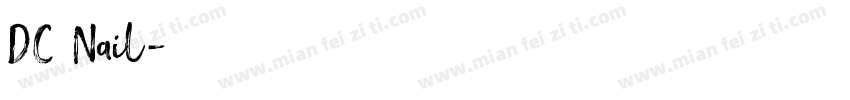 DC Nail字体转换
